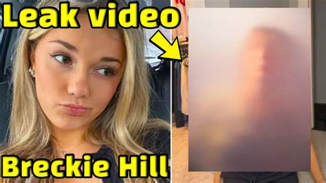 breckie hill leaked inly fans|Breckie Hill says shower video was leaked by her ex